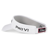 Titleist Tour Performance Visor 2025 - White/Black Titleist Tour Performance Visor 2025 - White/Black