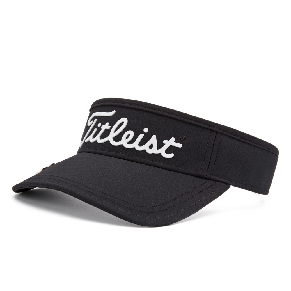 Titleist Players Ball Marker Visor - Black/White