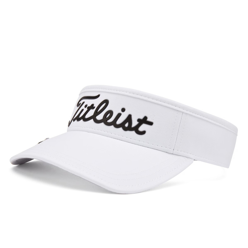 Titleist Players Ball Marker Visor - White/Black