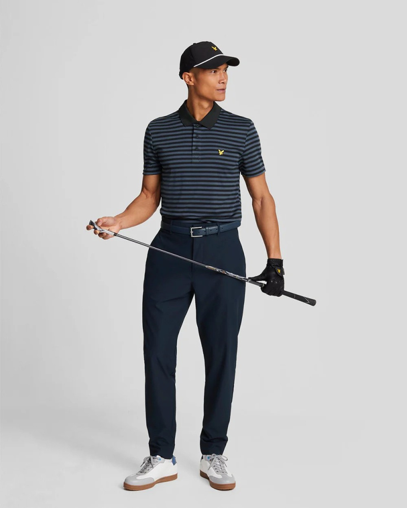 Lyle & Scott Lightweight Golf Technical Trackies - Dark Navy