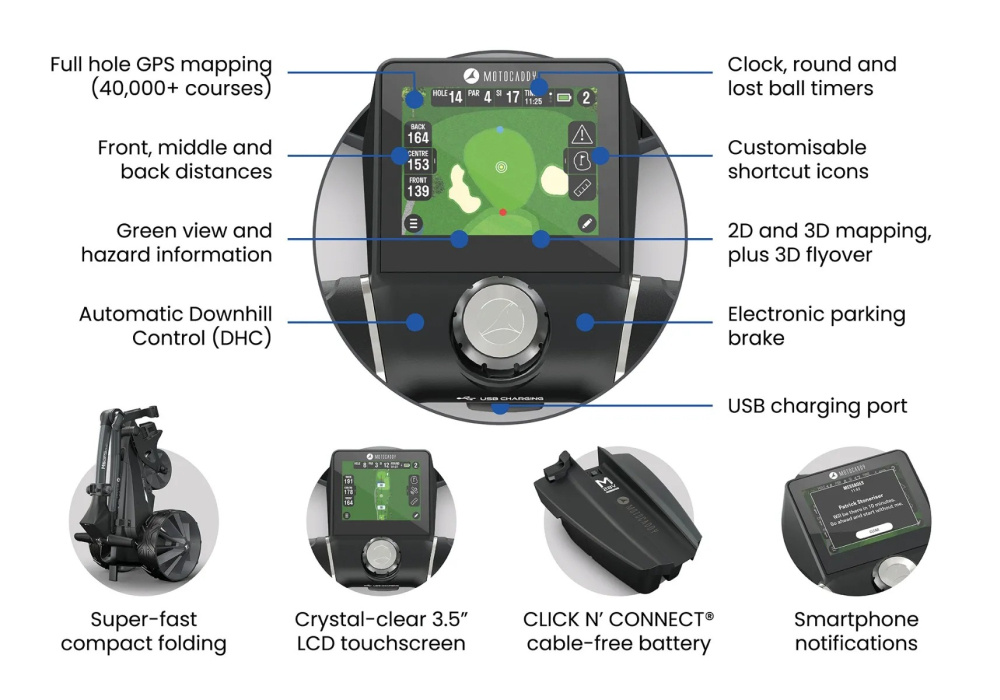 Motocaddy M5 GPS DHC Ultra 2026