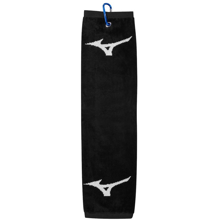 Mizuno RB Trifold Towel - Black