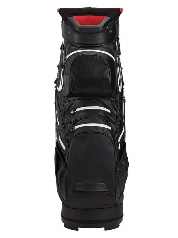 Taylormade Storm Dry Cartbag 2023 - Black/White/Red