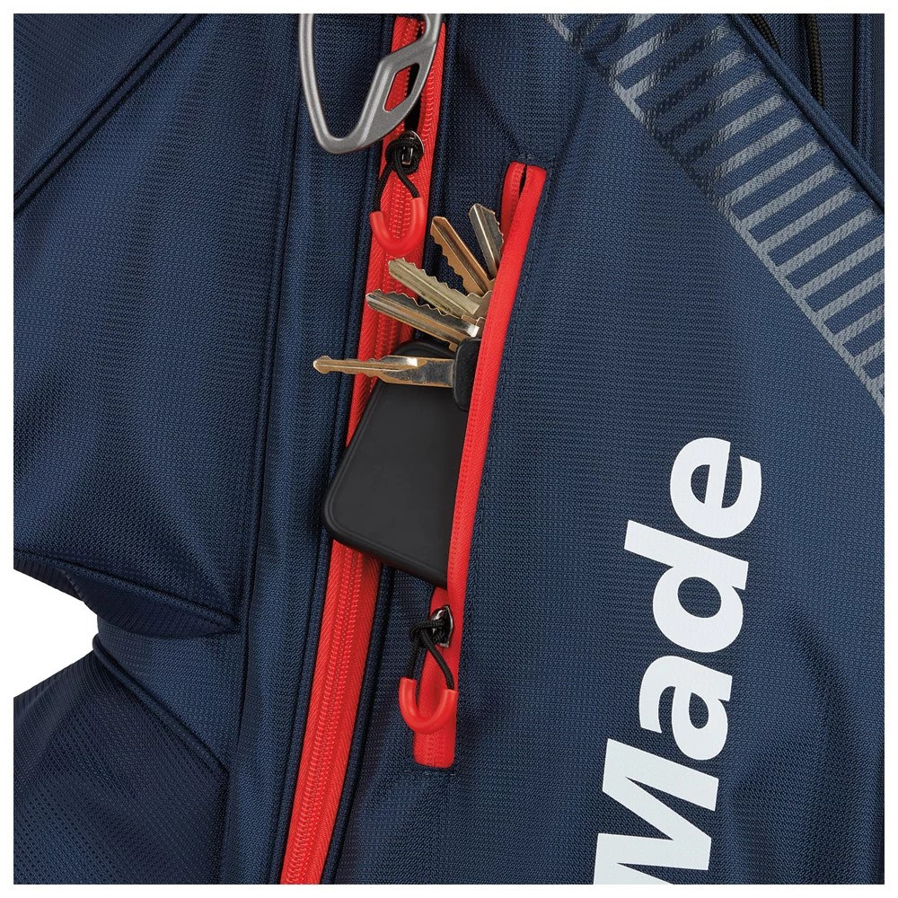 Taylormade Pro Cartbag 2023 - Navy/Red