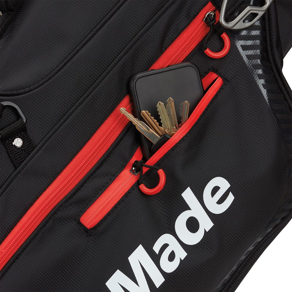Taylormade Pro Standbag 2023 - Black/Red