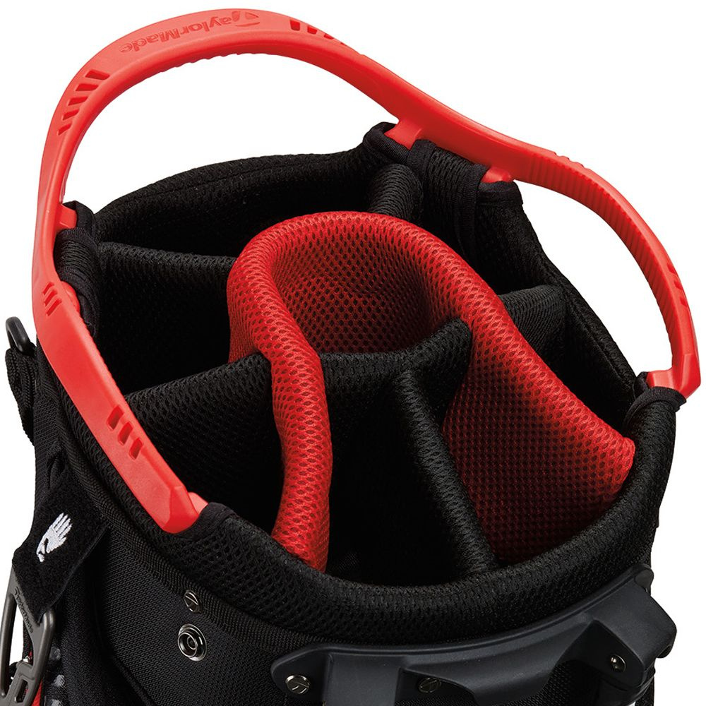 Taylormade Pro Standbag 2023 - Black/Red