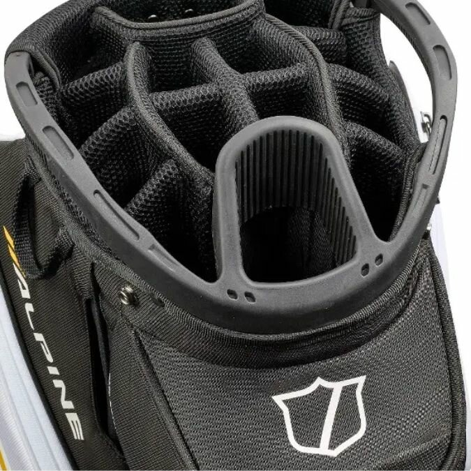 Wilson Alpine Cartbag - Black/White Orange