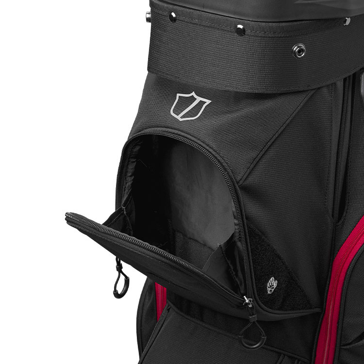 Wilson iLock 4 Cartbag - Black/Red/White