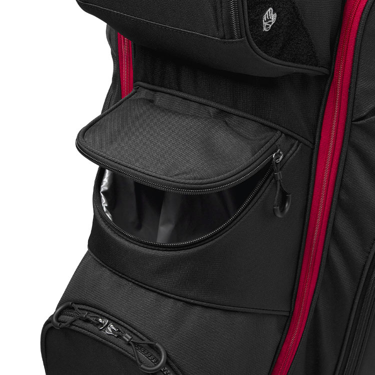 Wilson iLock 4 Cartbag - Black/Red/White