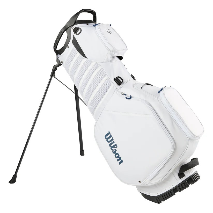 Wilson Talus 5 Standbag - White/Red/Blue