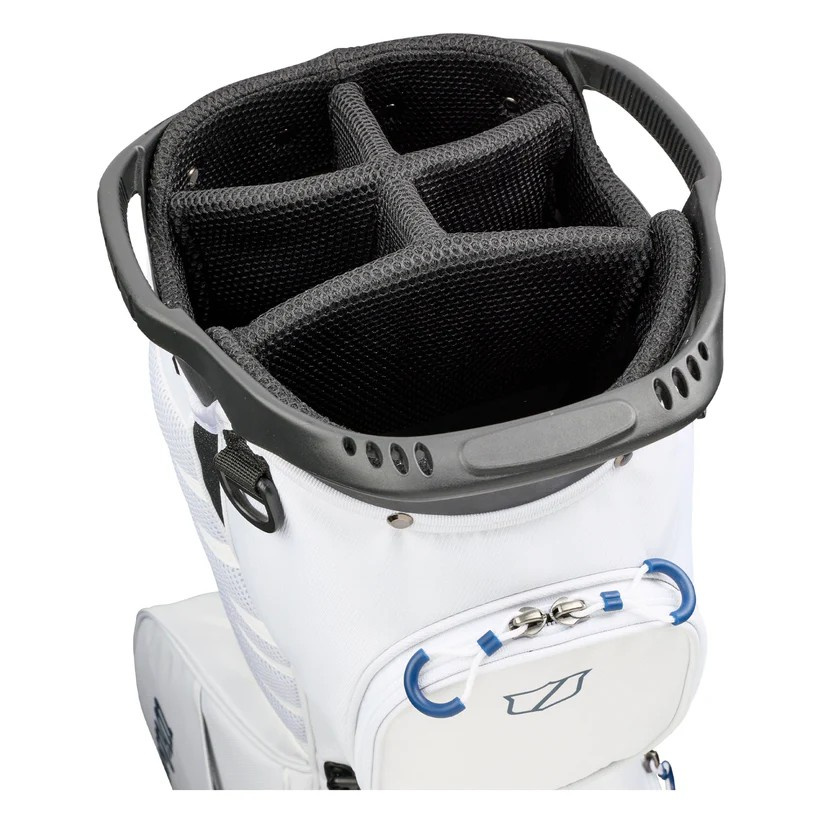 Wilson Talus 5 Standbag - White/Red/Blue